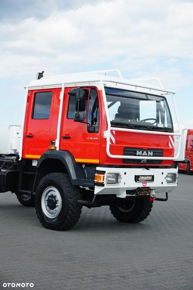 MAN / LE 220 / 4 X 4 / DOKA / DO ZABUDOWY / KAMPER - 21