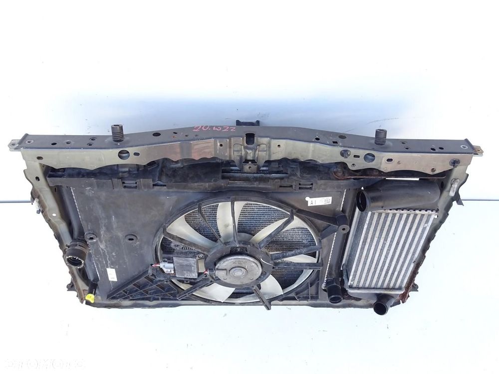 PAS PRZEDNI KOMPLETNY CHŁODNICE BELKA 1.4 D-4D TOYOTA AURIS II E18 12-18r - 8