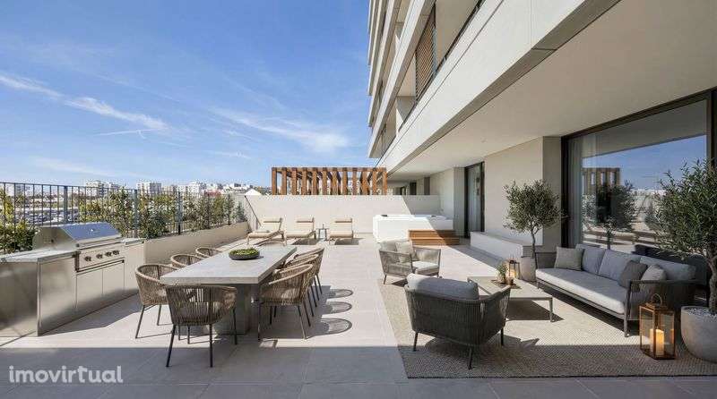 APARTAMENTO COM TERRAÇO E VISTA RIO TEJO - Grande imagem: 4/10