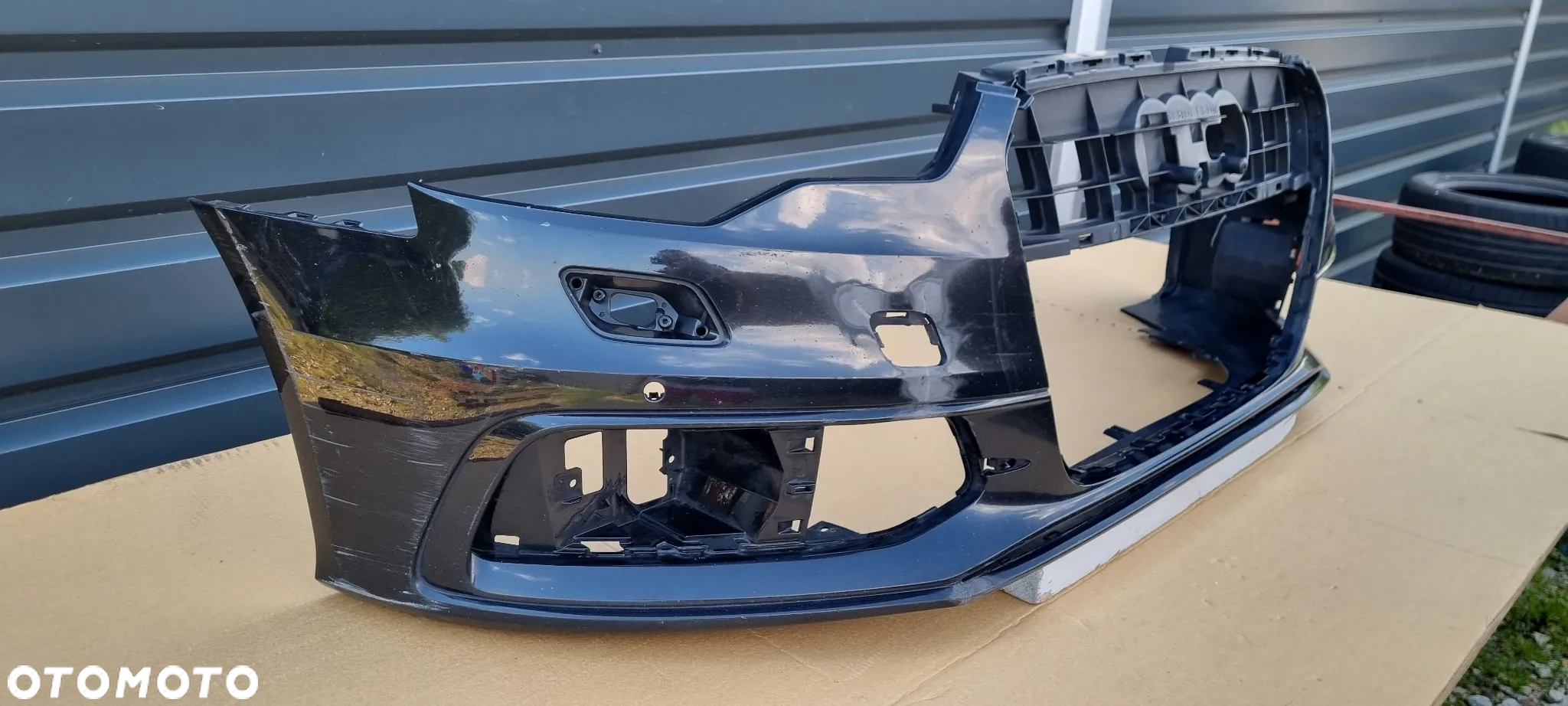 AUDI A6 C7 S-LINE 2011- Zderzak przód oryginał MB059 - 7