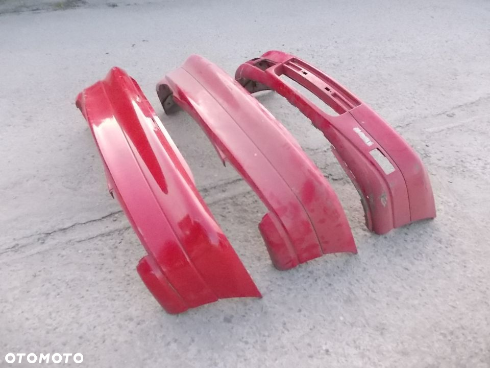 Opel Astra GSi 2.0 16V c20xe - Czerwony Tylny  ZDERZAK  Tył - Zaślepka Przód - Hokej Spoiler Listwa - 11