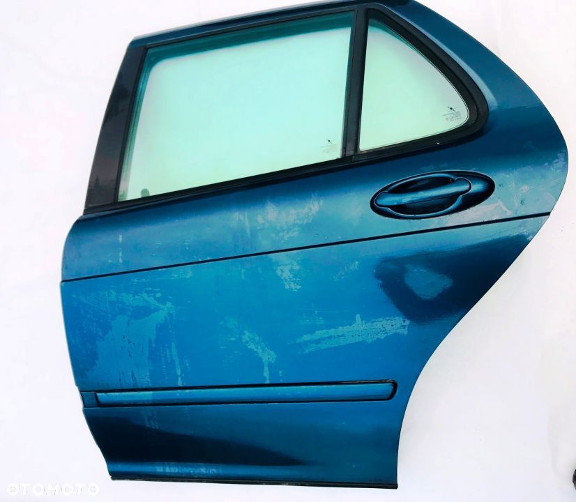 SAAB 95 9-5 DRZWI LEWY TYL KOLOR 300 2006 SEDAN