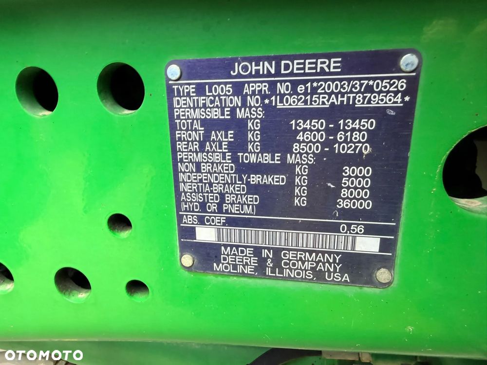 John Deere 6215R - 21
