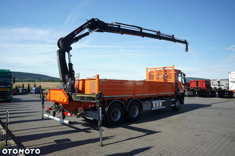 Renault C 430 / 6x4 / SKRZYNIOWY 6,8 M + HDS HIAB 188 ES-4 / WYSÓW 12,5 M / STEROWANIE RADIOWE  / ROTATOR - 6