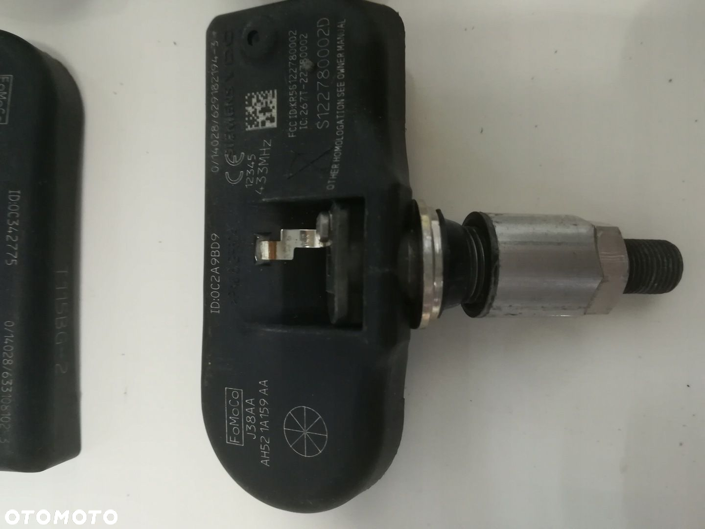 JAGUAR F-TYPE X152 XE X760 XF X260 X250 LAND ROVER DISCOVERY IV L319 SPORT L550 FREELANDER L359 RANGE ROVER EVOQUE L538 SPORT L320 VOGUE L322 CZUJNIK CIŚNIENIA OPON TPMS 433 ORYGINAŁ - 8