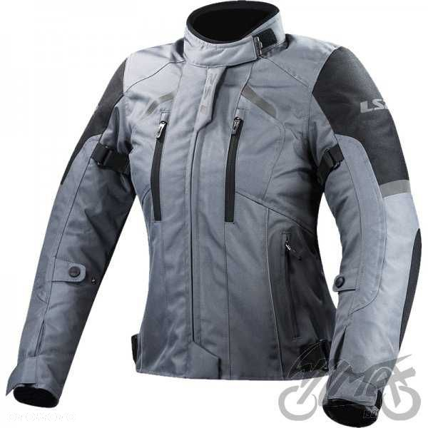 Kurtka motocyklowa LS2 SERRA EVO GREY damska/męska na motor, sklep - 5