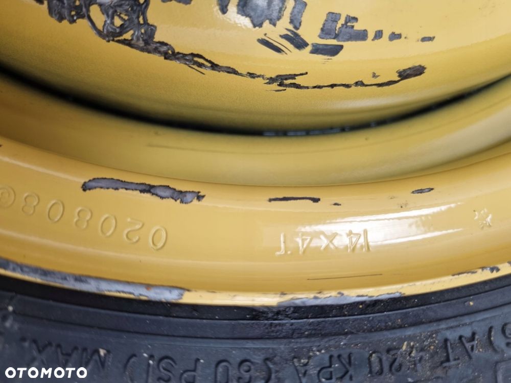 KOŁO DOJAZDOWE Honda Jazz II III 115/70 D14 R14 4x100 dojazdówka 14X4T - 6