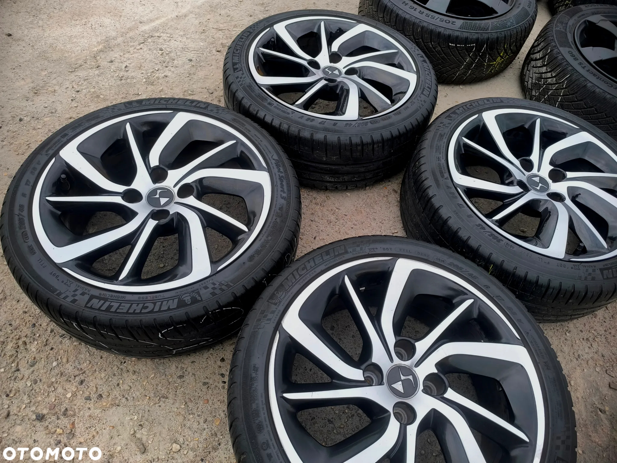 4x108 Felgi Aluminiowe Alufelgi 17 Koła Letnie Lato CITROEN C3 AIRCROSS C3 PICASSO C3 PLURIEL DS3 PEUGEOT 208 207 301 6mm Legnica ALU-RAD 205/45 - 4