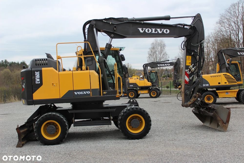 Volvo EW160E Sprowadzona Szybkozłącze S60 - 5