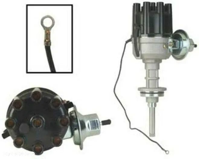 NOWY APARAT ZAPLONOWY KOPULKA PALEC APARATU ZAPLONOWEGO DODGE PLYMOUTH 4.5 5.2 5.6 5.9 V8 B100 B200 B300 VAN WM300 POWER WAGON SPORT FURY I II III GRAN FLEET SPECIAL ROAD RUNNER SATELLITE SAVOY SCAMP - 1