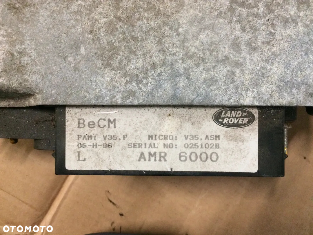 Sterownik BeCM AMR6000 Range Rover P38 V8 - 2