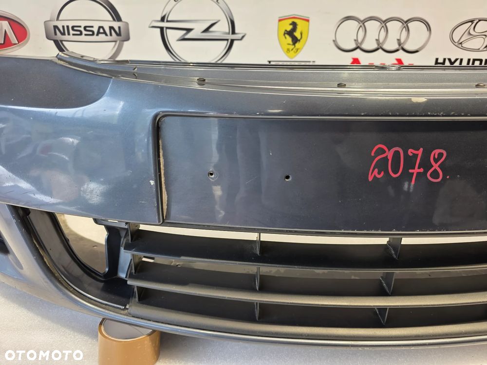 SKODA OCTAVIA II LIFT 1Z0 08-12 ZDERZAK PRZEDNI PRZÓD ŁADNY KOLOR SZARY METALIK NR 1Z0807221M NR AUKCJI NZ2078 - 14