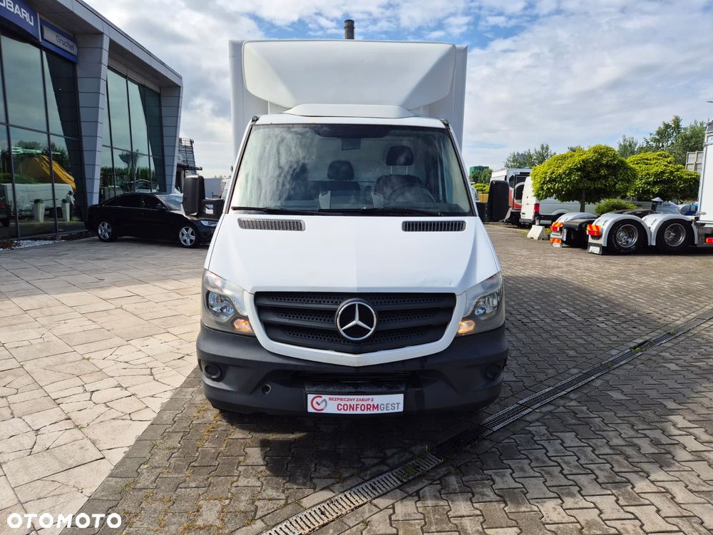 Mercedes-Benz Sprinter 316 CDi / KONTENER / 1 WŁ / WINDA PALFINGER / SOLIDNY KONTENER / 3 MIEJSCA / BEZWYPADKOWY / TEMPOMAT / PODGRZEWANY FOTEL / STAN BARDZO DOBRY - 4