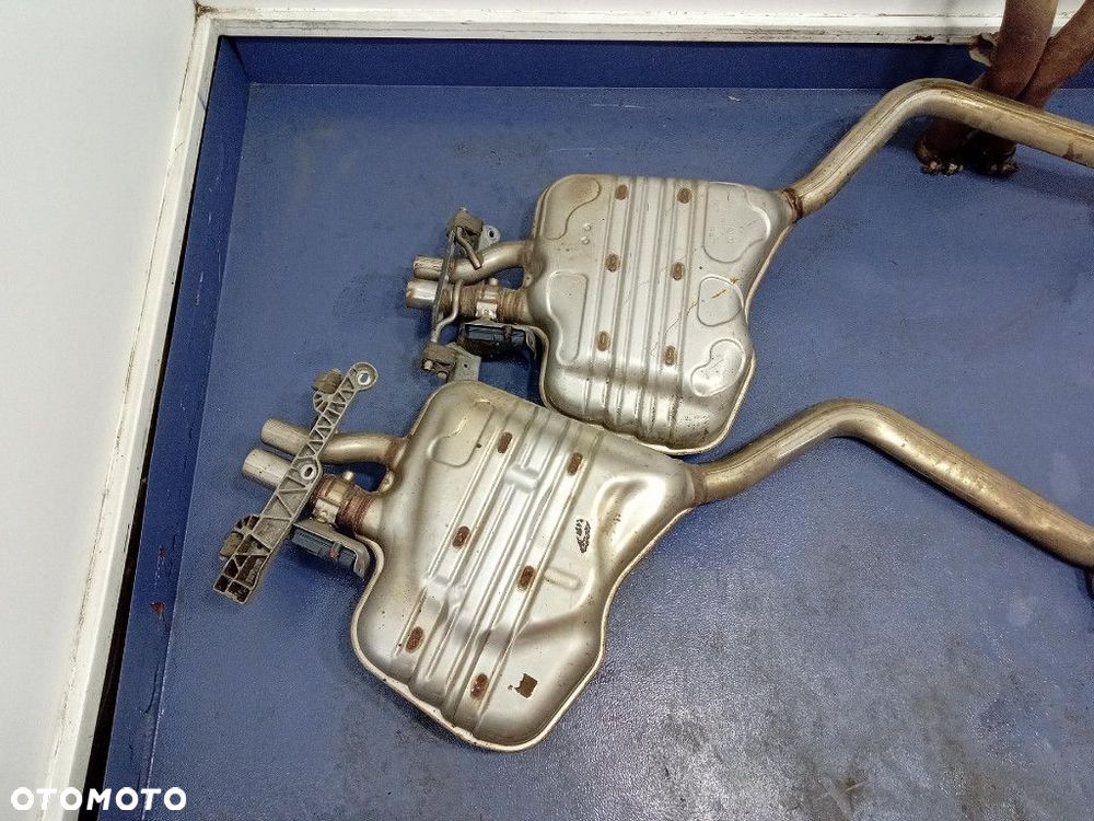 S KLASA W223 4.0 V8 BITURBO TŁUMIKI WYDECH KOŃCOWY ŚRODKOWY A2234914400 - 9