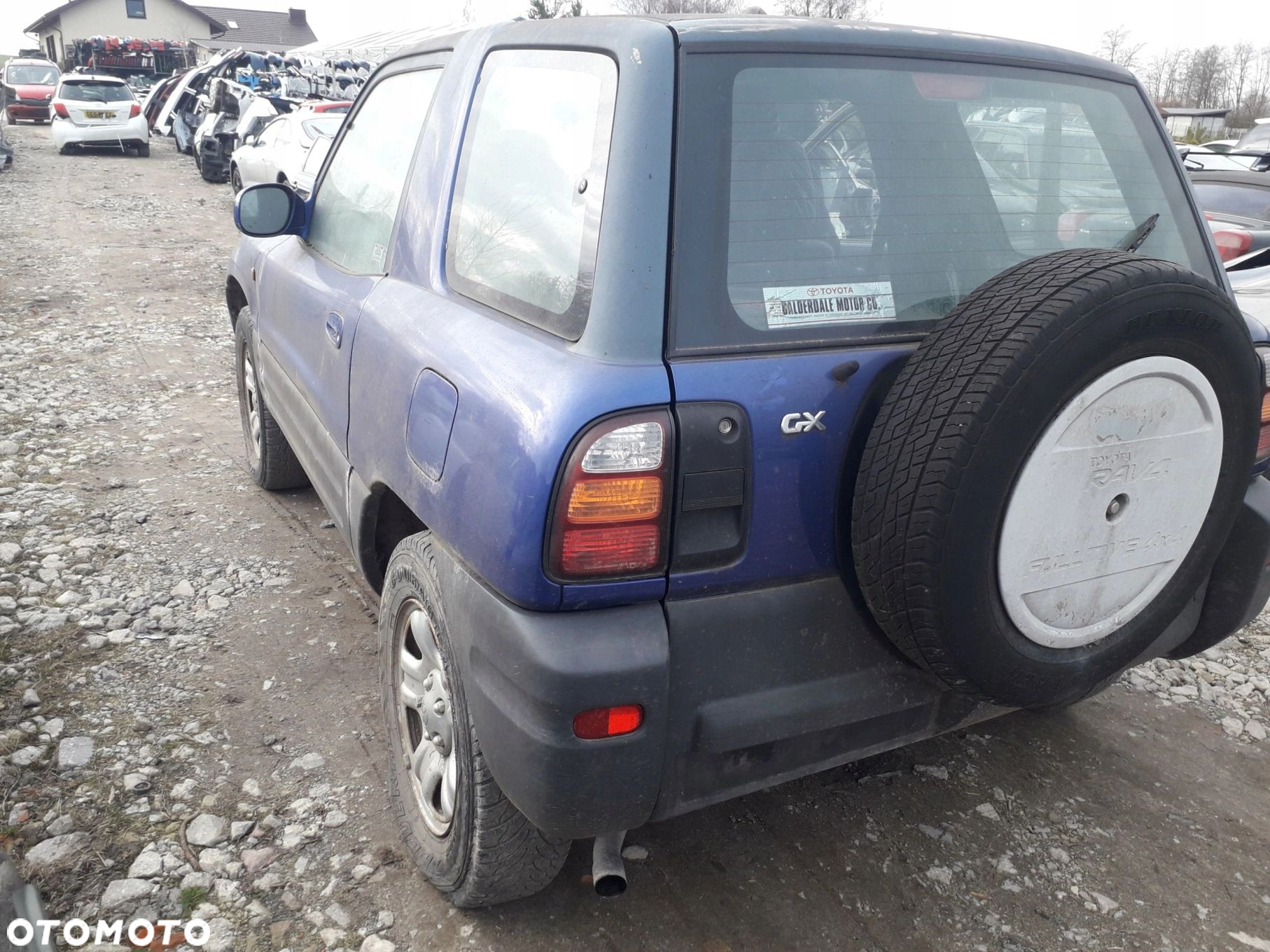 Toyota RAV4 I 2,0 antena bat mocowanie - 12