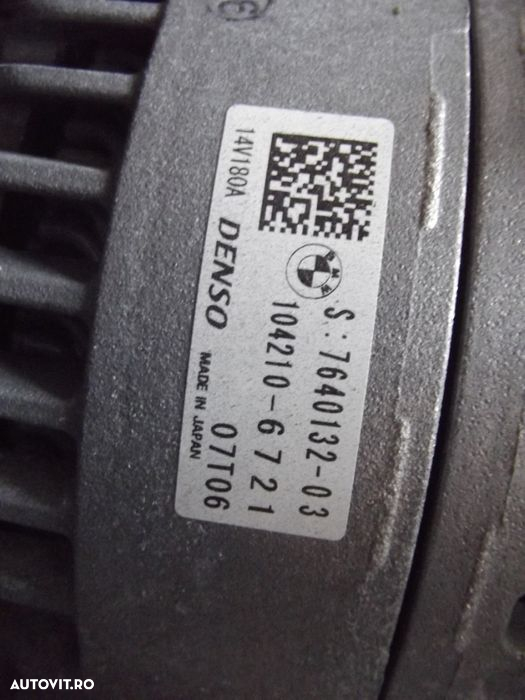 Alternator BMW 2.0 B47 F30 F31 F10 F11 X1 X3 F20 F21 F32 F34 BMW - 2