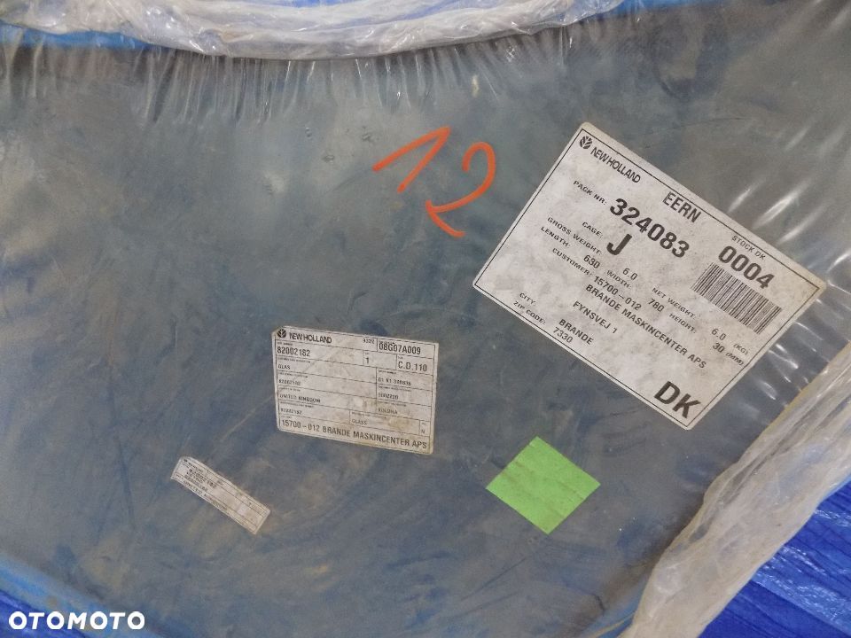 szyba dolna lewa 82002182 fiat l60 ford 4635 new holland tl70 - 2