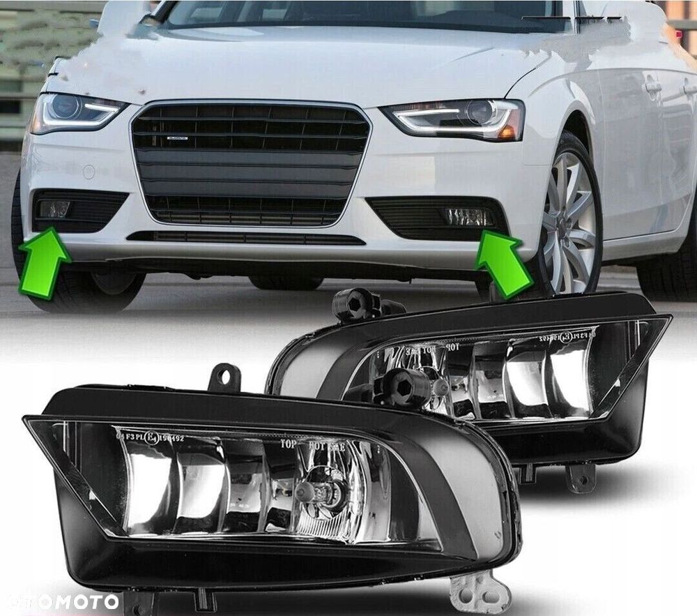 Halogeny Lampy przeciwmgielne kpl Audi A4 8K 8k0 B8 lift fl lci 2011-2015 - 1