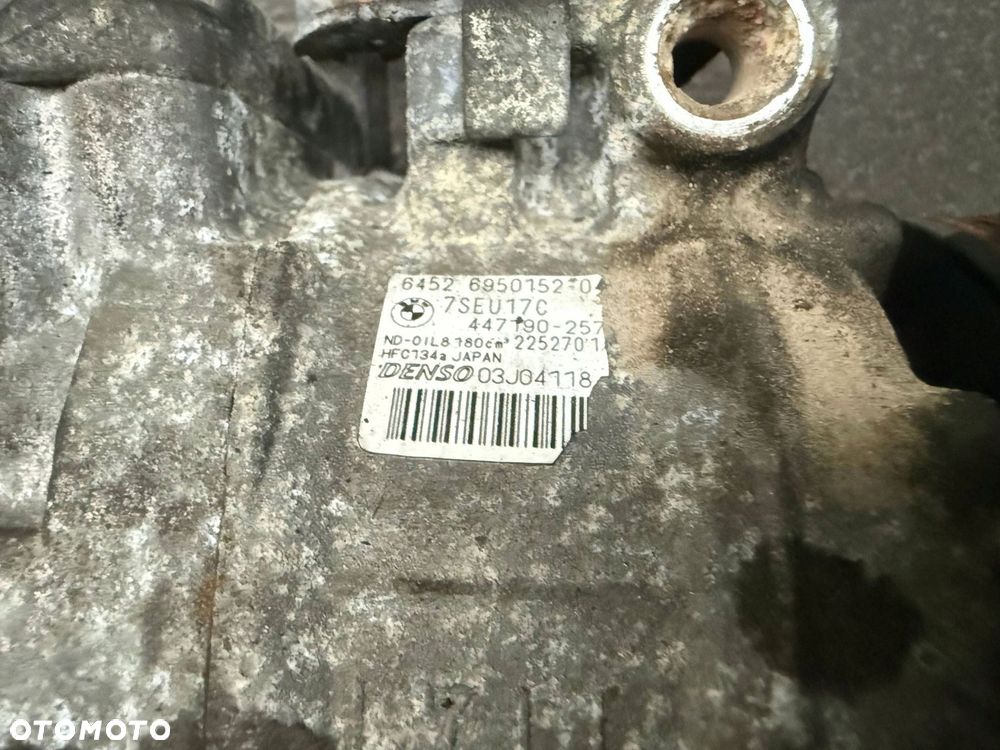KOMPRESOR KLIMATYZACJI 2.0 TD BMW 6452 6950152 7SEU17C - 4