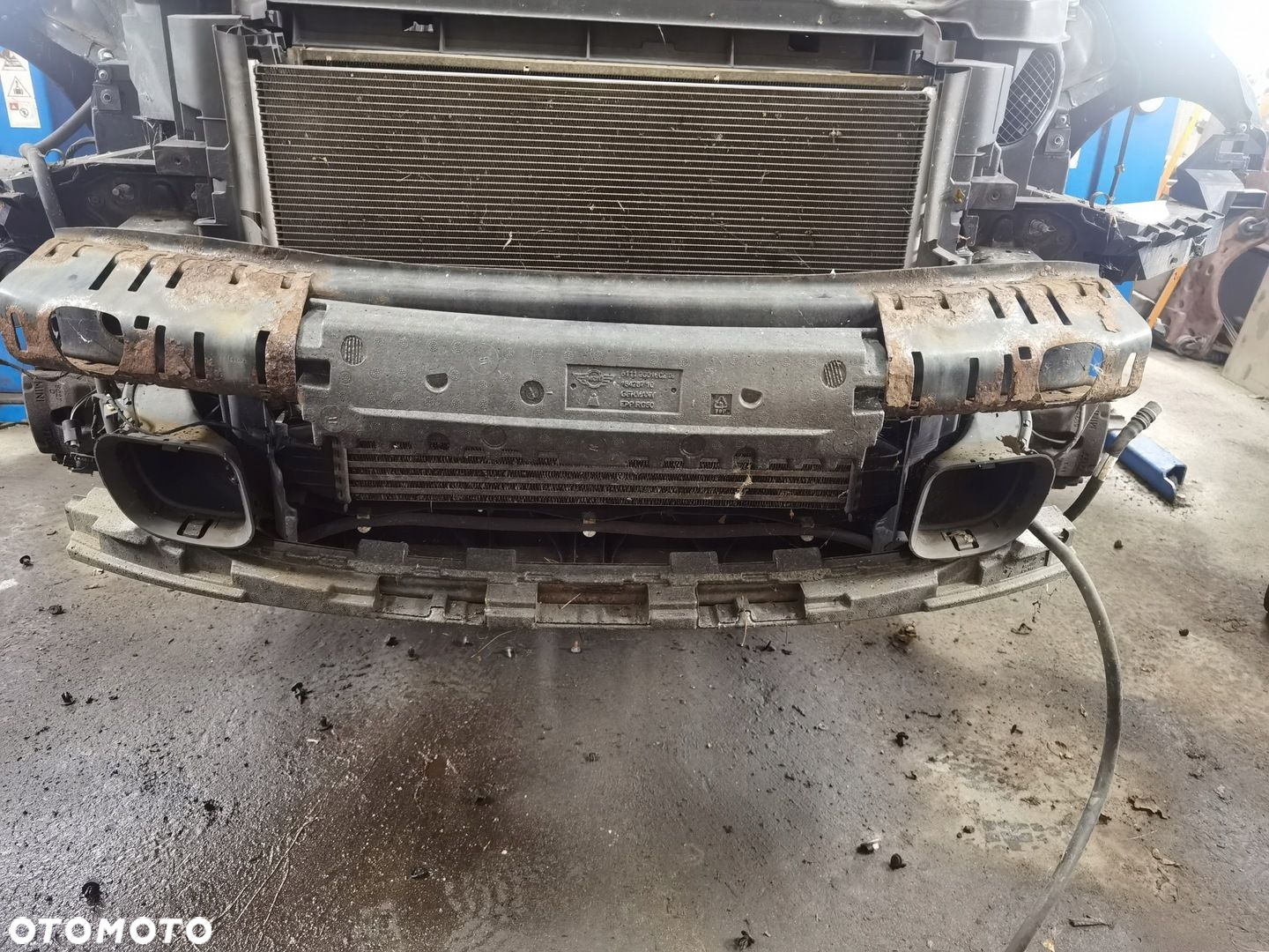 Mini COUNTRYMAN R60 Paceman R61 2.0 SD pas przedni chłodnice belki kpl - 2