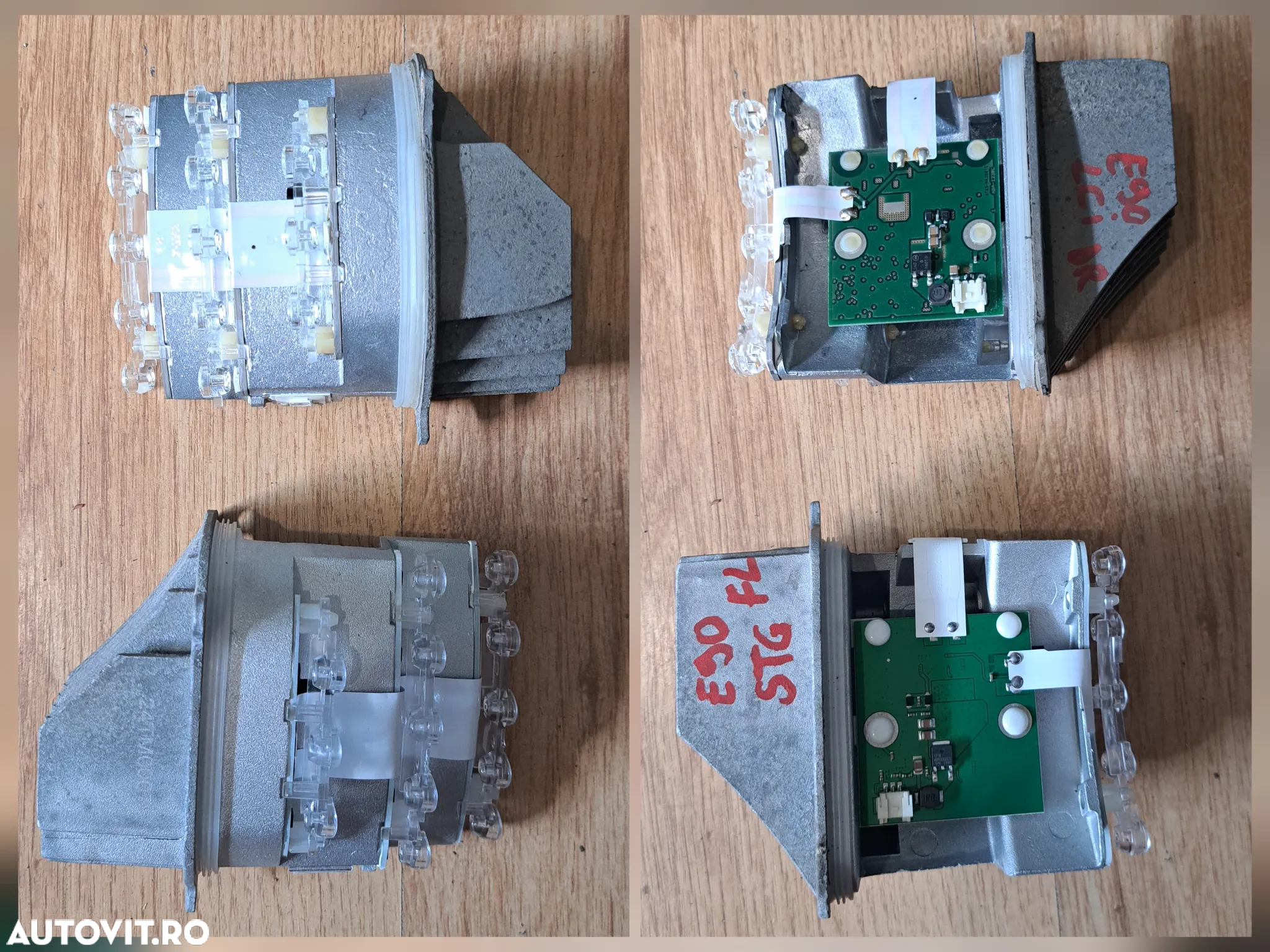 Far AHL BiXenon Adaptiv stanga dreapta Suport far stg dr Modul led semnalizare far Droser ballast Xenon Modul Calc SMC Adaptiv Spalator far originale BMW E90 LCI E91 LCI - 5