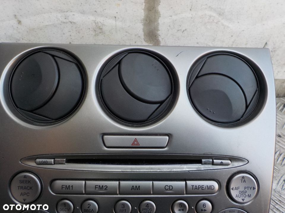 RADIO cd oryginal mazda 6 VI gg panel klimatyzacji nawiewow komplet - 5