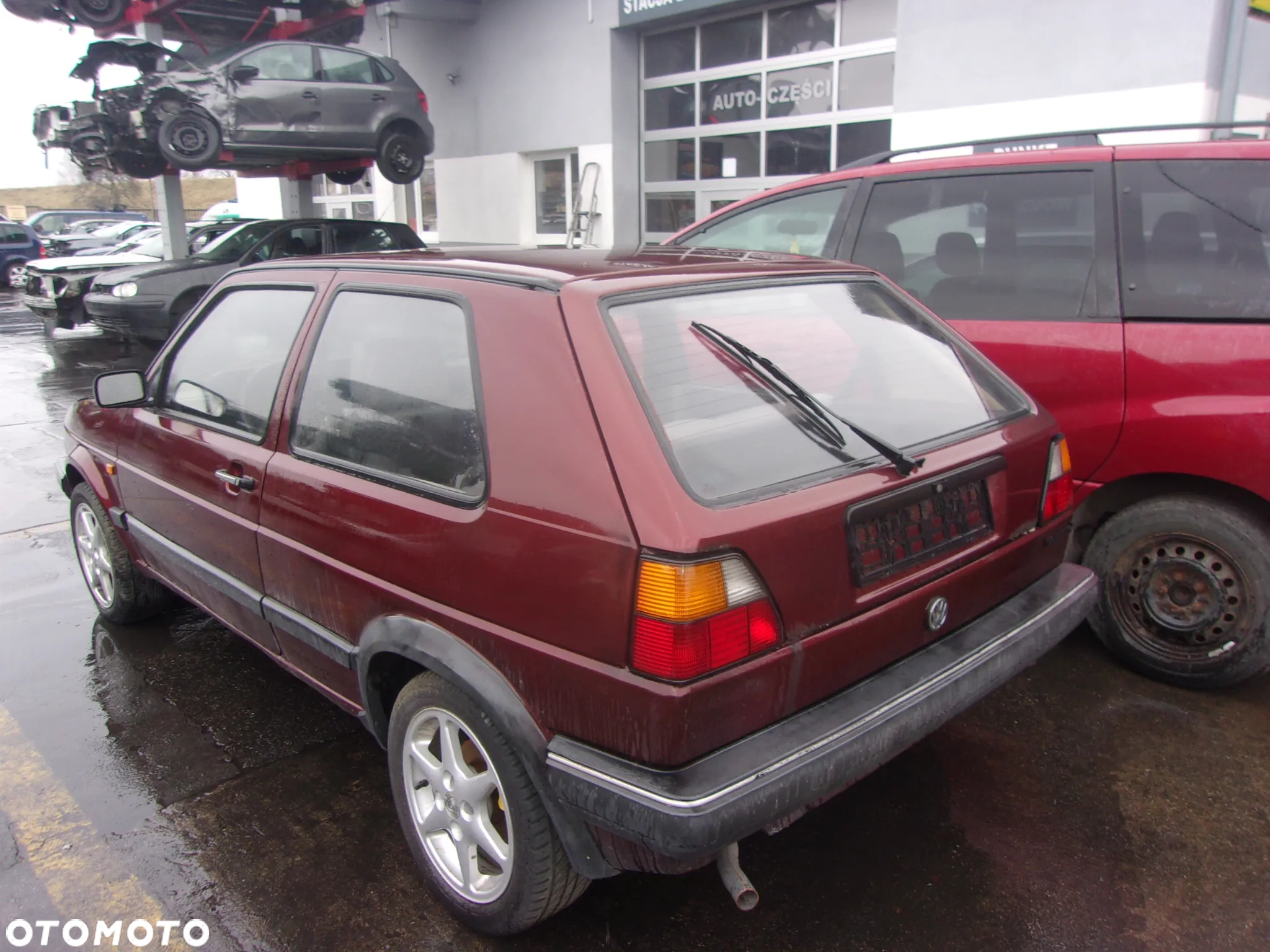 GRILL VW VOLKSWAGEN GOLF 2 II HALOGENY - 4