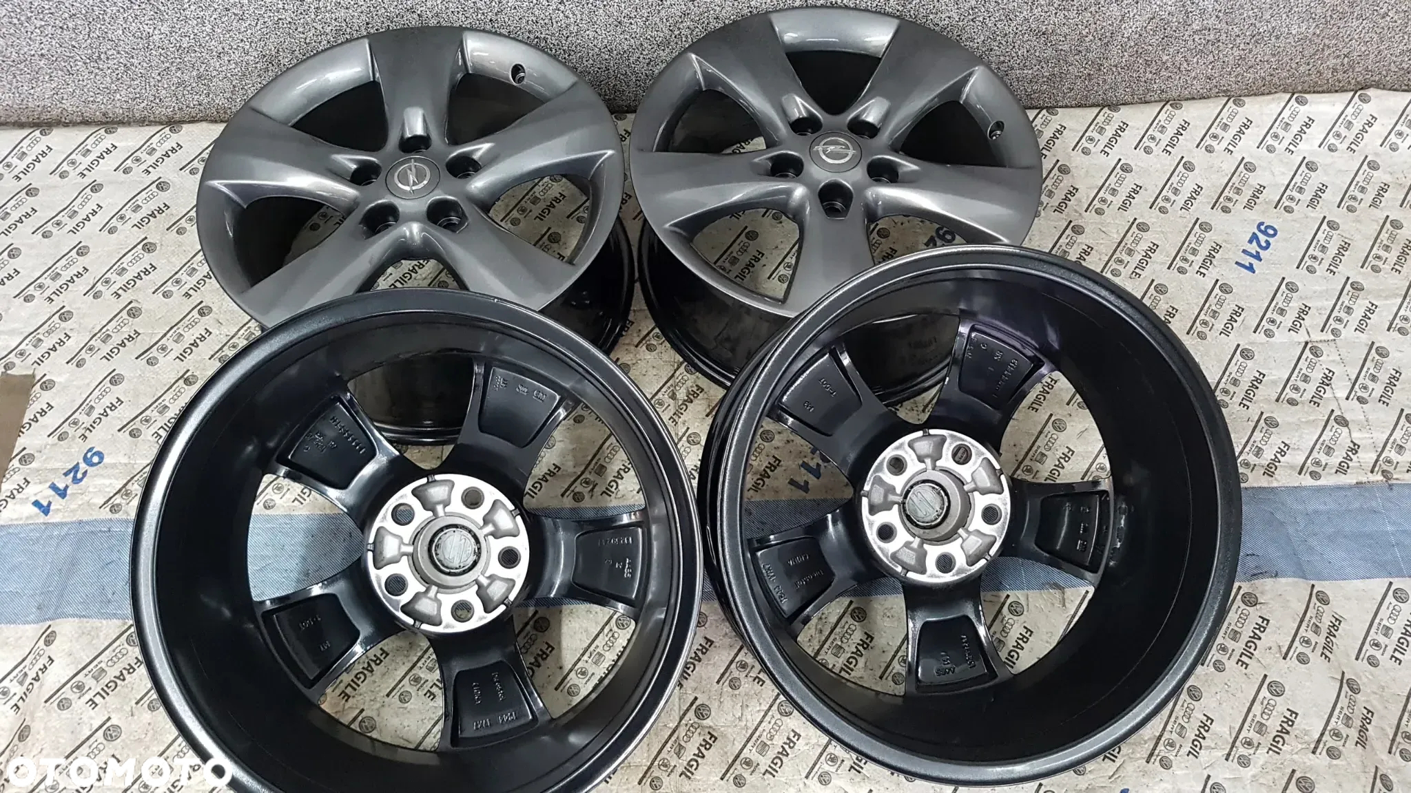 FELGI ALU ORYGINAŁ GM OPEL INSYGNIA B ASTRA J ZAFIRA C  7jx17  ET44 5x115 CZUJNIKI - 15