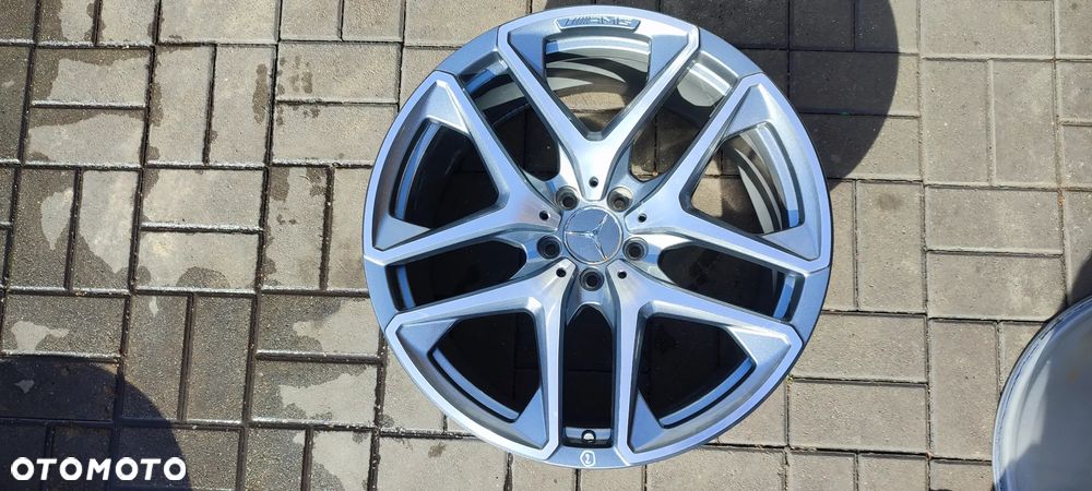 FELGI ALUMINIOWE 5x112 STOPNIOWANE AMG 2x 10J x 20 CALI ET28 fi 66.6 2x 9,5J x 20 CALI ET 30 MERCEDES GLC KOMPLET 4 SZTUKI - 4