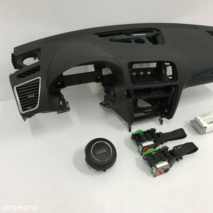 AUDI Q5 LIFT KONSOLA MIĘKKA PODUSZKI PASY - 2