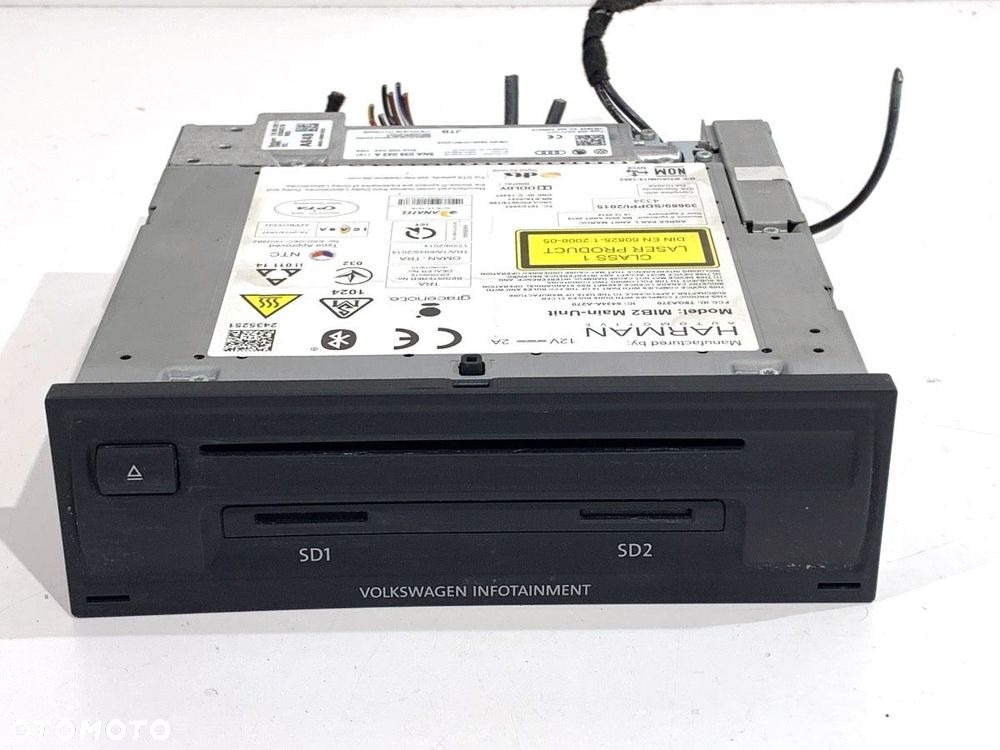 CZYTNIK NAWIGACJI  VW TOURAN (5T1) 2015 - 2022 1.8 TSI 132 kW [180 KM] benzyna 2015 - 2022 - 1