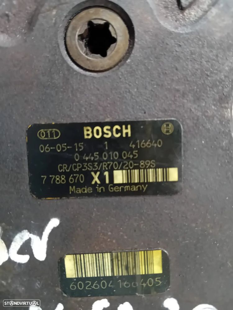 Bomba de Pressão BMW M47D20 163CV 0445010045 Original - 4