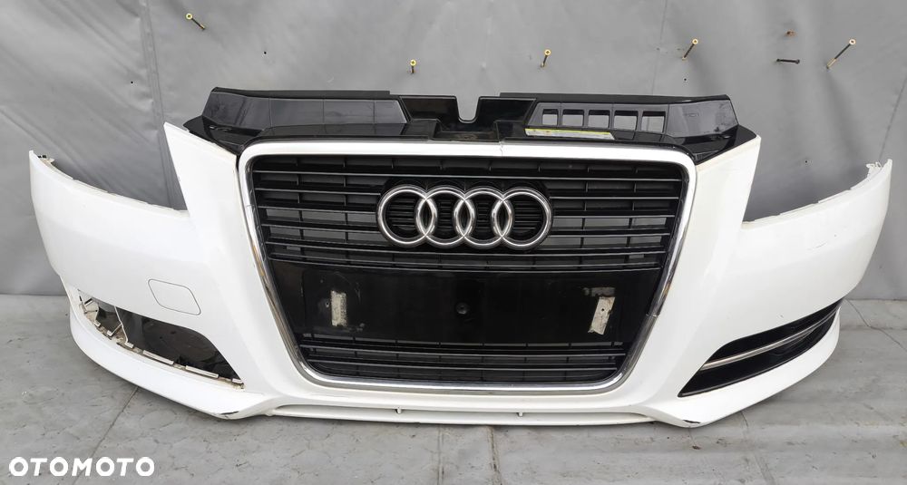 AUDI A3 8P LIFT FL S LINE ZDERZAK PRZEDNI PRZÓD GRILL CHROM 8P0853651M - 1