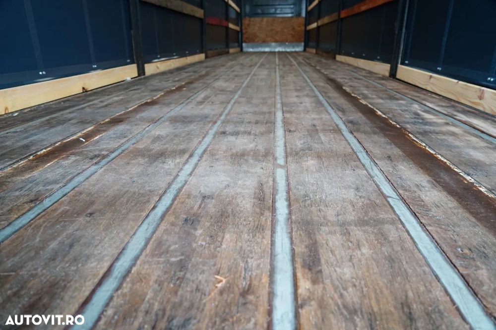 Fruehauf CORTINĂ / STANDARD / LIFT 2.000 kg / PODEA PUTERNICĂ ȘI ȘIMPĂRȚI LATERALE / CONTENIER PENTRU PALEȚI - 19