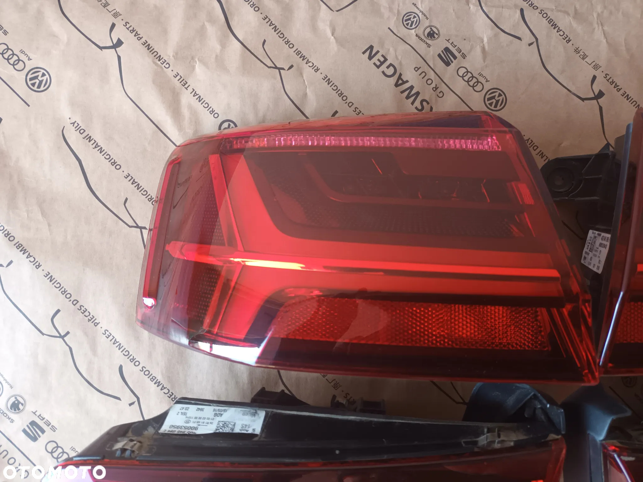 AUDI A6 C7 4G lift Komplet lamp tył LED MATRX dynamiczny kierunkowskaz 28km - 4