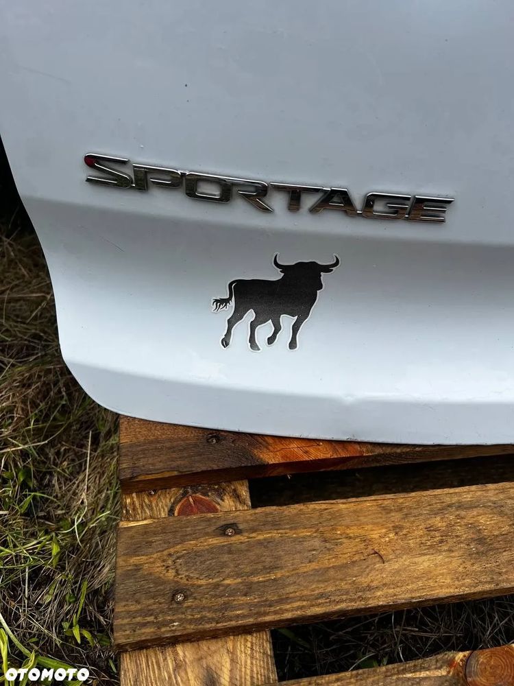 Klapa bagażnika Kia Sportage III 2010-2015 biała - oryginał - 4