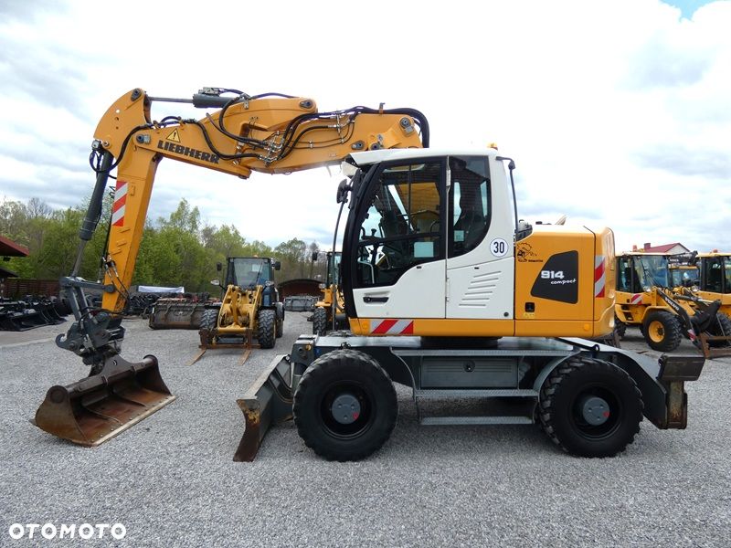 Liebherr A914 Compact / Super Stan / SPEEDER / Łapy + Pług / - 6
