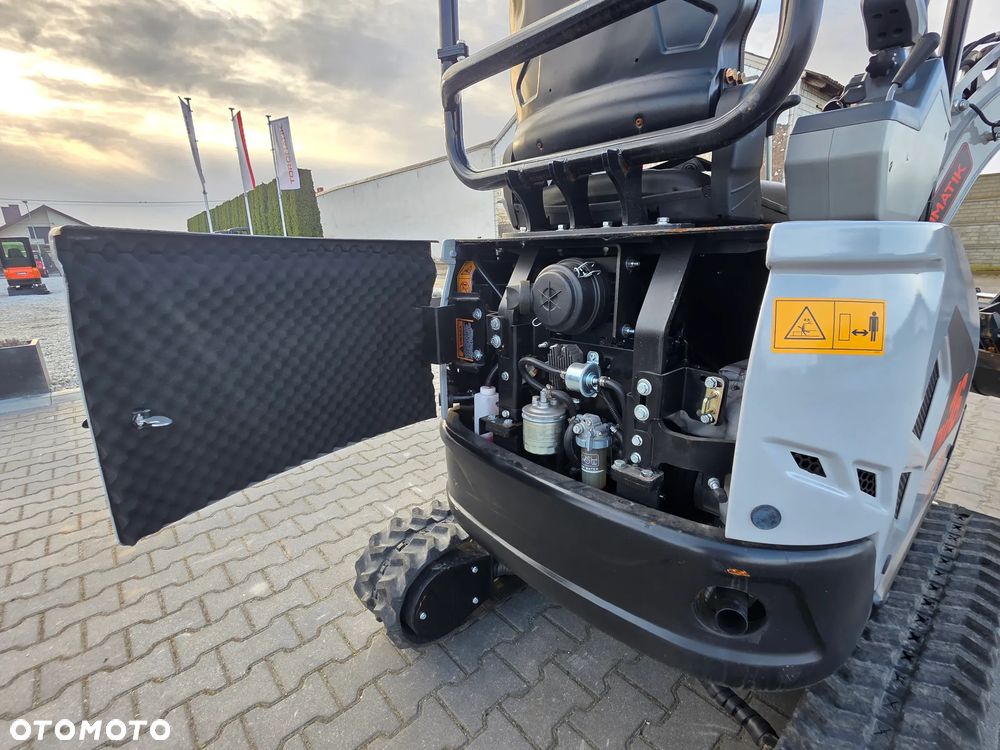 Inny NOWA minikoparka TORQMATIK TM 16, SILNIK KUBOTA - 11
