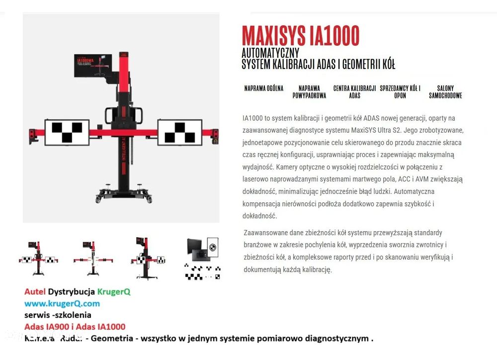 AUTEL Maxi SYS IA900 ADAS Diagnostyka - 32