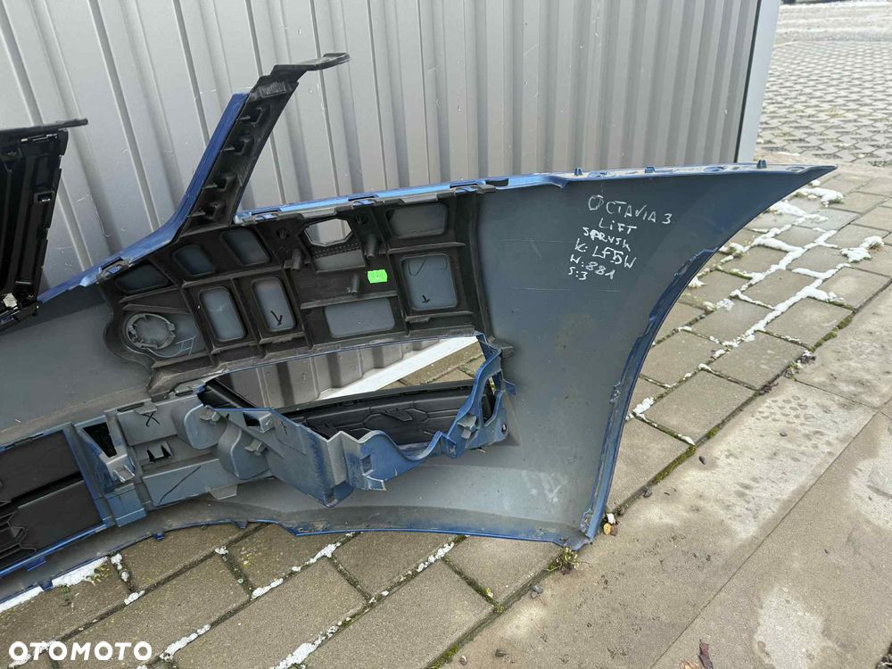 Skoda Octavia III Lift Zderzak Przód Przedni 4xPDC Spryskiwacze Radar 17-20 LF5W - 7