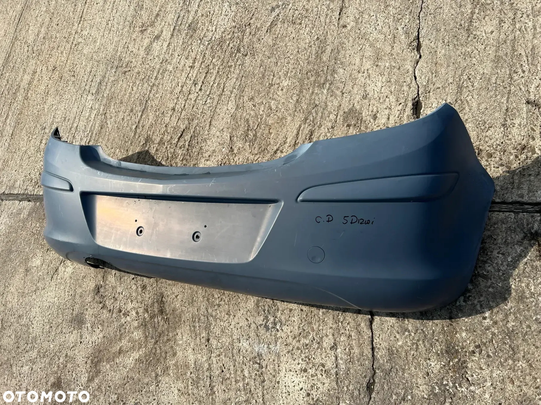 Zderzak tylny tył Opel Corsa D 5-drzwi - 4