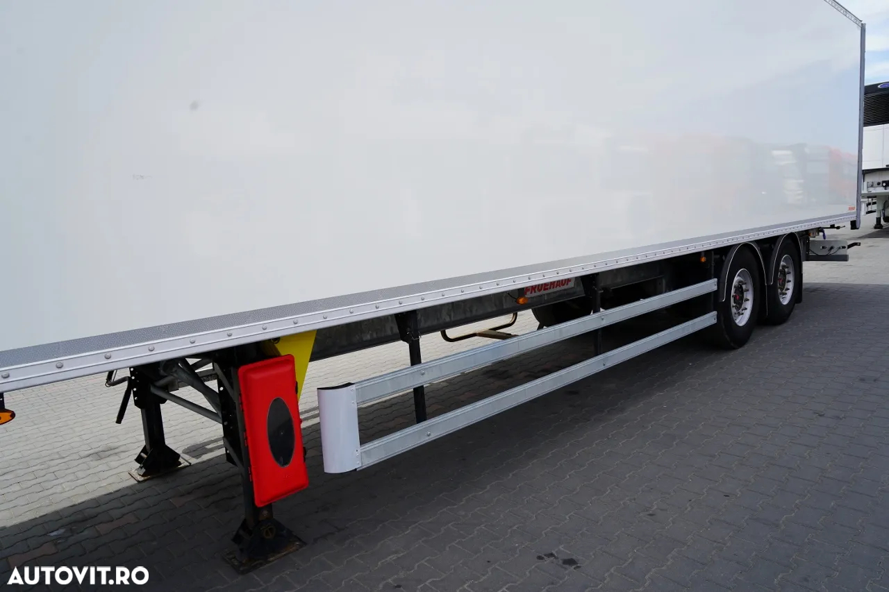 Fruehauf CONTAINER / KOFFER / AXE SAF / 2 AXE / PODEA RESISTENTĂ: ȘINĂ DIN SCADĂ - 10