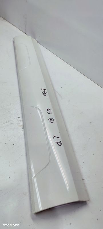 LISTWA DOLNA DRZWI LEWY PRZÓD AUDI Q3 8U 8U0853959D LY9K - 4