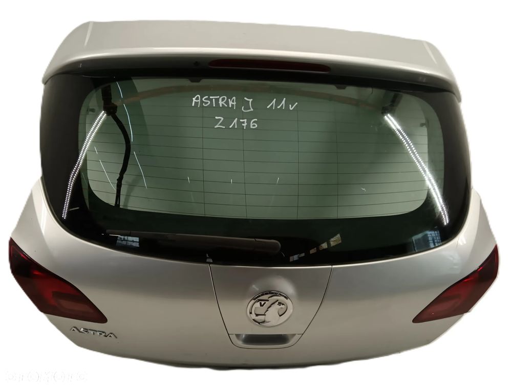 KLAPA BAGAŻNIKA TYLNA OPEL ASTRA J IV 09-13 Z176 - 2