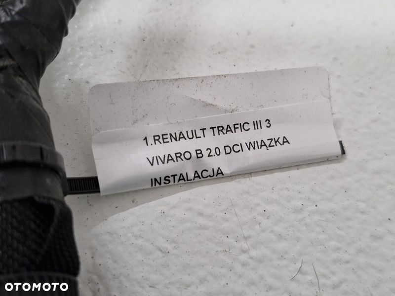RENAULT TRAFIC III 3 VIVARO B 2.0 DCI WIĄZKA INSTALACJA WENTYTLATORÓW CHŁODNICY 240756775R - 9