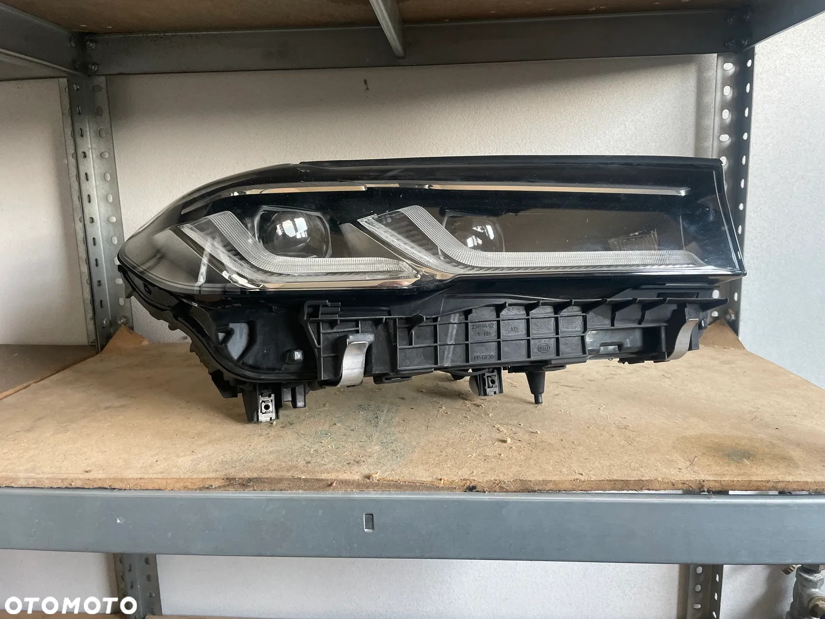 BMW 5 G30 G31 Lampa reflektor prawy igła - 4