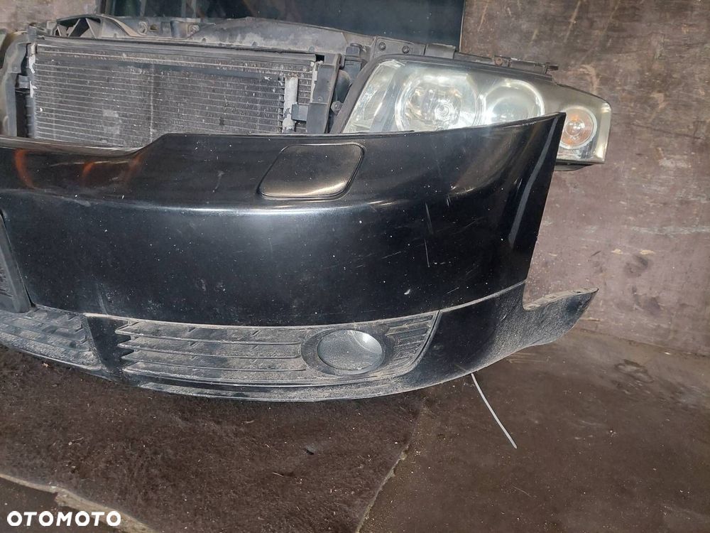 KOMPLETNY PRZÓD MASKA ZDERZAK LAMPY PAS BŁOTNIKI AUDI A4 B6 EU LY9B - 10