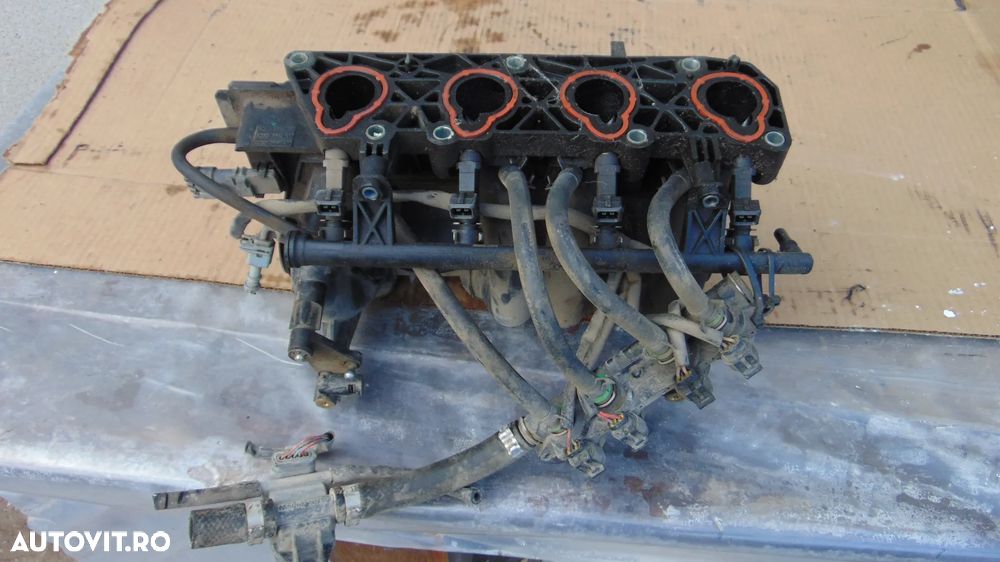 Galerie admisie cu electrovalve GPL Dacia Sandero 1.4,1.6 MPI an 2008 cod 8200964639 - 4
