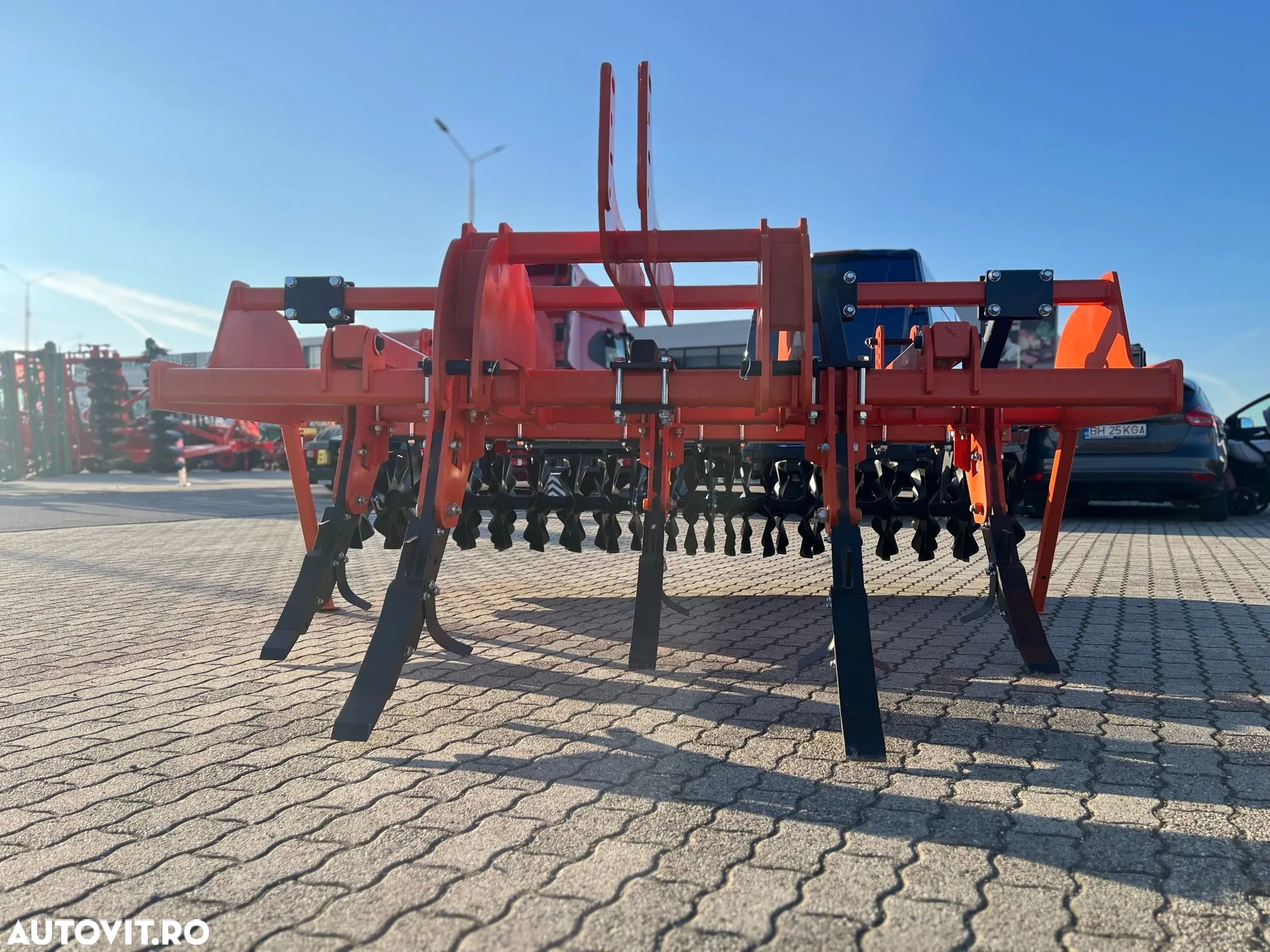 Terraking Scarificator SPECIAL cu tavalug Dublu Taler ondulat - 5