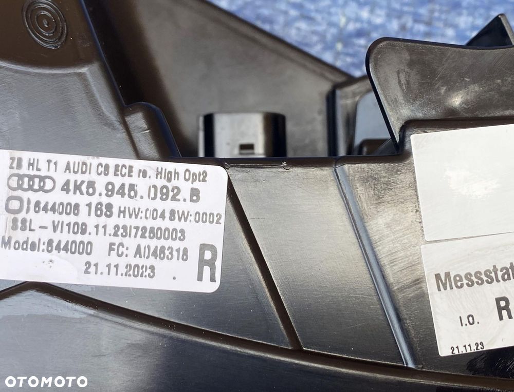 AUDI A6 C8 LIFT 23- KOMBI AVANT OPT2 LAMPY TYŁ TYLNE LAMPA MATRIX ORYGINAŁ - 4